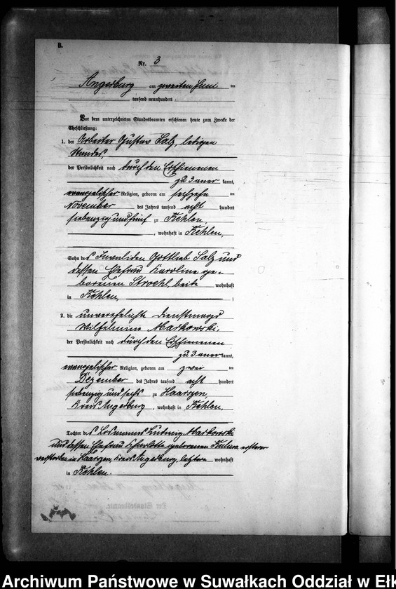 image.from.unit.number "Heiraths-Neben-Register des Preussischen Standes-Amtes [Kehlen Kreis Angerburg]"