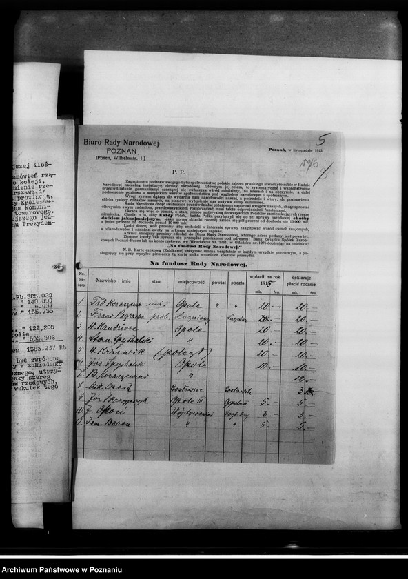 Obraz 9 z jednostki "Korespondencja różna osób prywatnych o pomoc materialną oraz korespondencja o subwencje dla "Gazety Gdańskiej" i "Gazety Olsztyńskiej". Korespondencja z Komitetem dla Bezdomnych w Berlinie."