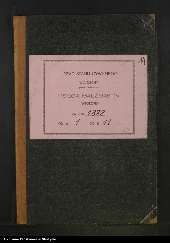 image.from.unit.number "Heiraths-Neben-Register Nr 1 - 11"