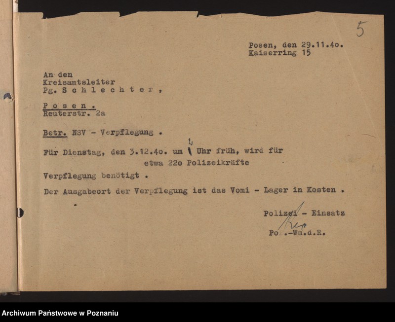 Obraz 8 z jednostki "Posen - Stadt - Evakuierung"