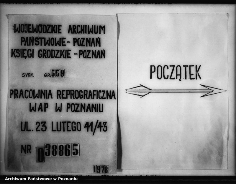 Obraz 1 z jednostki "Inscriptiones, resignationes [protocollon]"