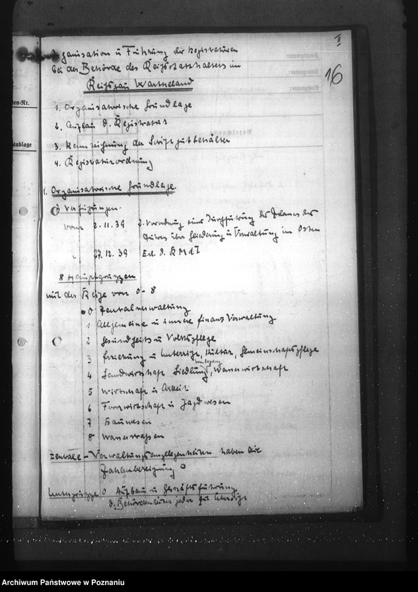 Obraz 20 z jednostki "Wykaz akt dla wydziału Wirtschaft und Arbeit"