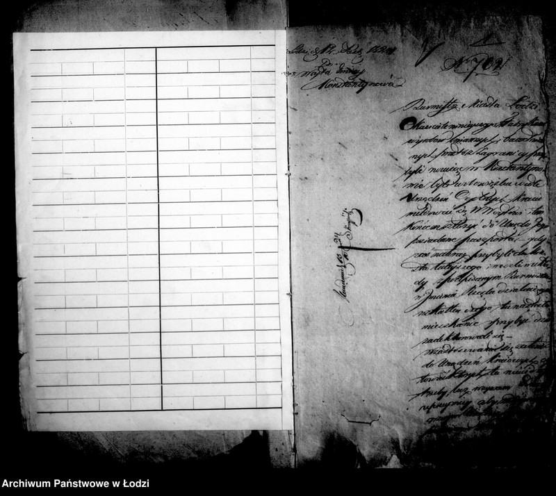 Obraz 6 z jednostki "Akta tyczące się wyprowadzania się fabrykantów"