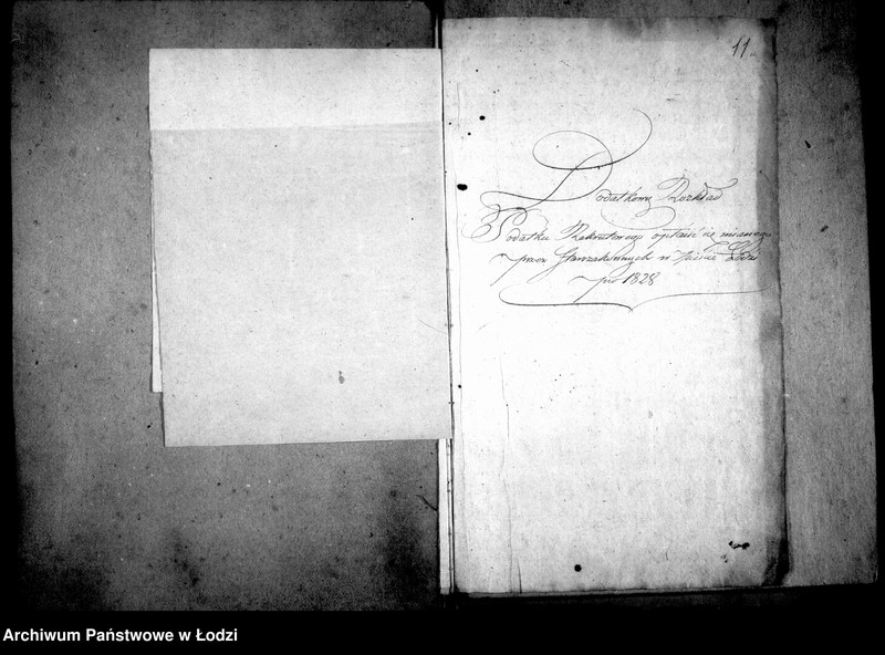 Obraz 13 z jednostki "Akta tyczące się podatku rekrutowego od Żydów"