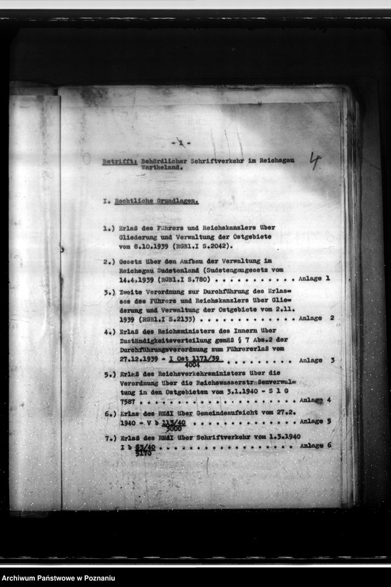 Obraz 8 z jednostki "Behördlicher Schriftverkehr (przepisy)"