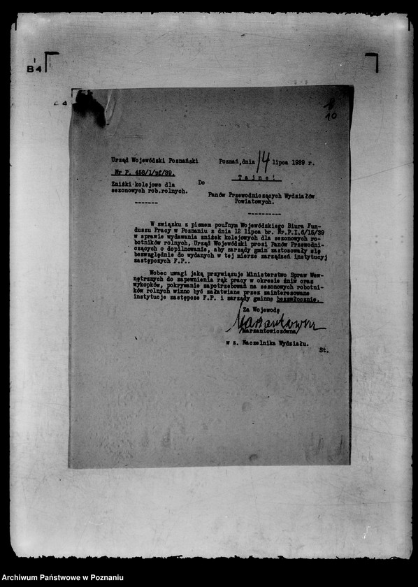 Obraz 15 z jednostki "/Okólniki wojewody poznańskiego/"