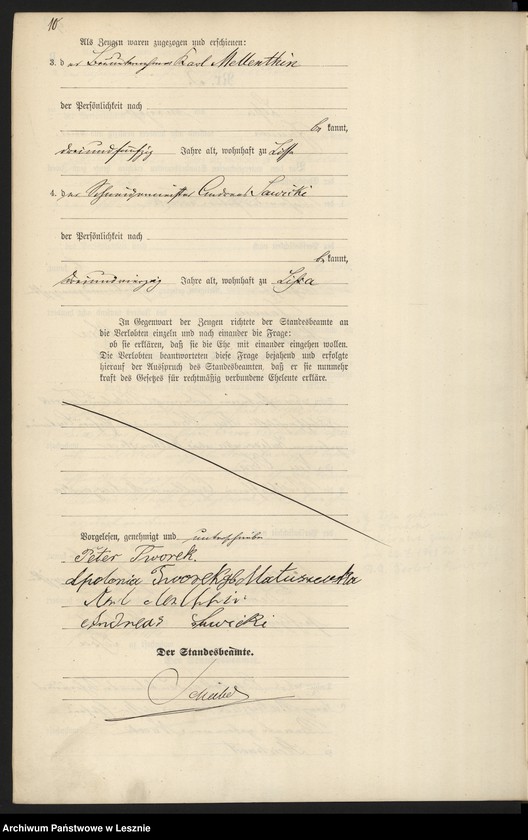 Obraz 13 z jednostki "[Księga małżeństw]"