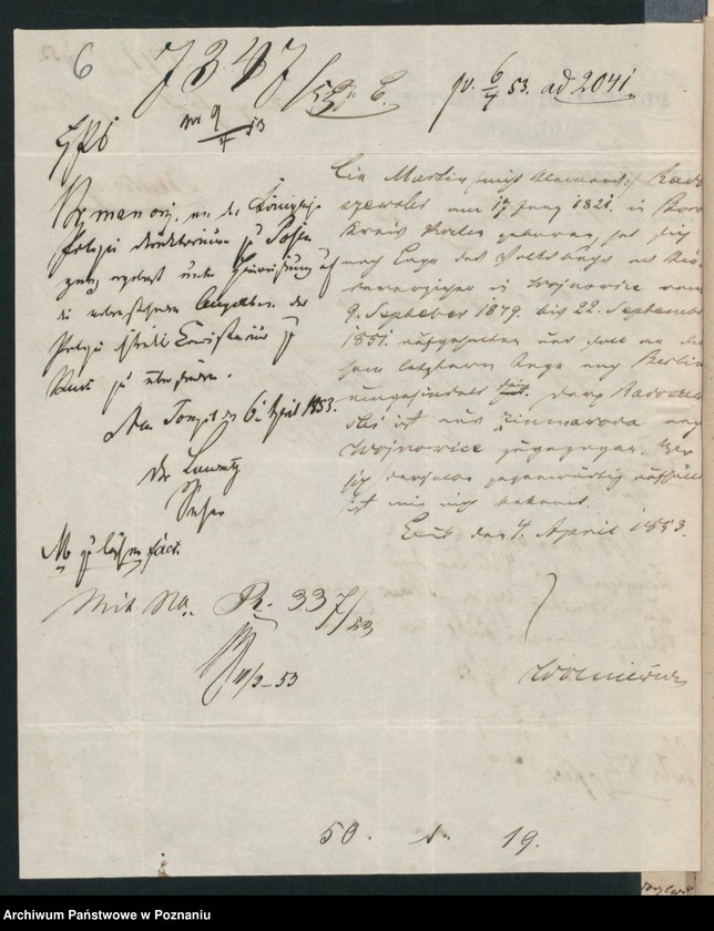 Obraz 10 z jednostki "A. betr. Klemens von Radoszewski"