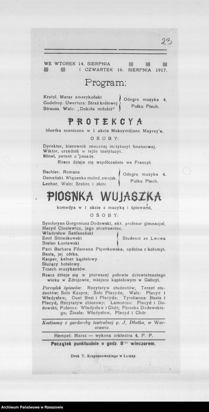 image.from.collection.number "Archiwum dra Henryka Węglowskiego (1894-1942; legionista, społecznik)"