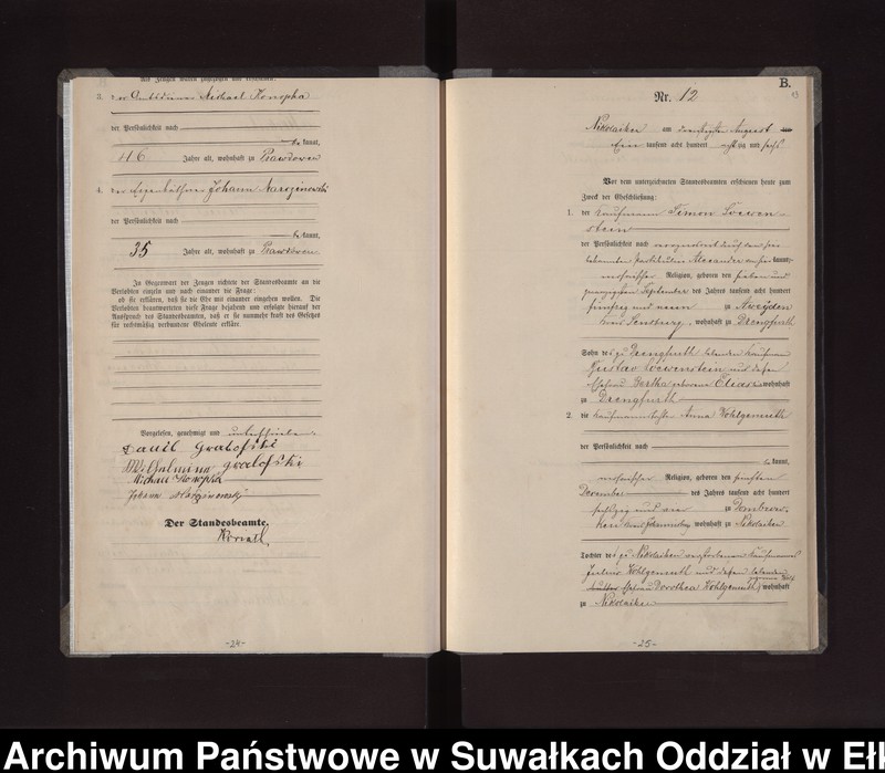 image.from.unit.number "Heiraths-Haupt-Register des Königlichen Preussischen Standes-Amtes Stadt Nikolaiken Kreis Sensburg"