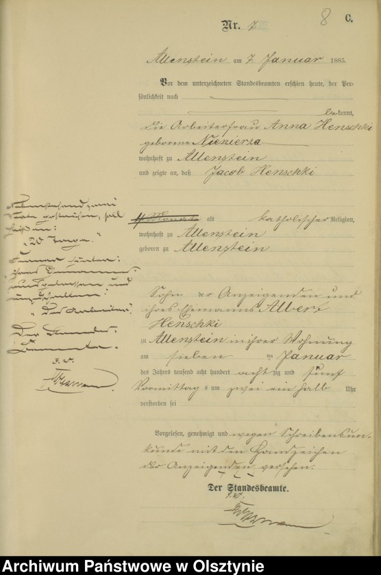 image.from.unit.number "Sterbe-Haupt-Register Nr 1 - 395"