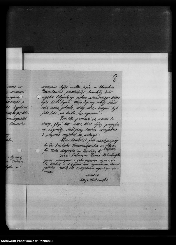 Obraz 12 z jednostki "Belgia - Komitet Pomocy Polakom w Belgii - sprawozdania i korespondencja."