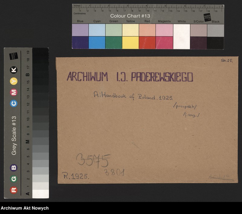 image.from.unit.number "A. Handbook of Poland, 1925 (prospekt)"