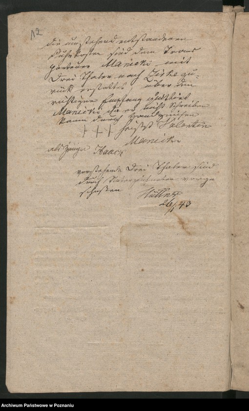 Obraz 16 z jednostki "A. betr. den Überläufer Vinzent Blendowski"