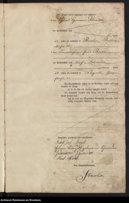 image.from.unit.number "Heiraths-Haupt-Register Breslau I 1904 Band 1"