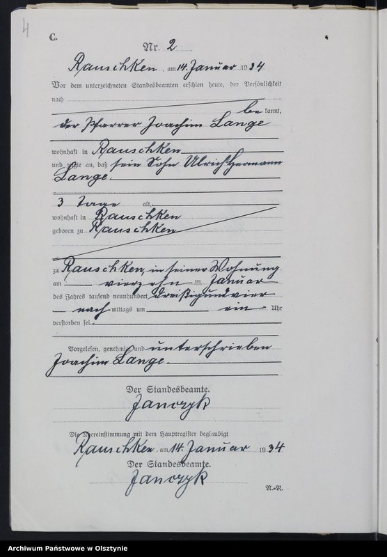 image.from.unit.number "Sterbe-Register /Neben-Register/ Nr 1 - 27"