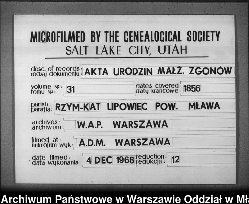 image.from.unit.number "Akta urodzeń, małżeństw i zgonów"
