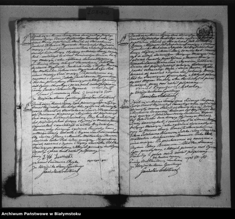 image.from.unit.number "Książka do zapisywania aktow zejścia wyznań niechrzescijańskich"