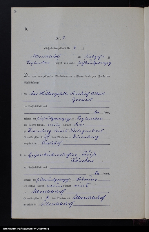 image.from.unit.number "Heiraths-Neben-Register Nr 1 - 6 [ Księga małżeństw - wtóropis ]"