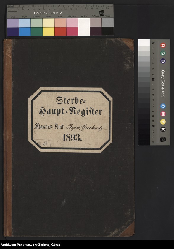 Obraz 2 z jednostki "Sterbe-Haupt-Register"