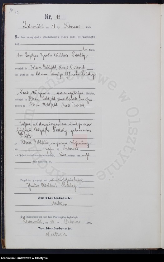 image.from.unit.number "Sterbe-Neben-Register Nr 1 - 78"