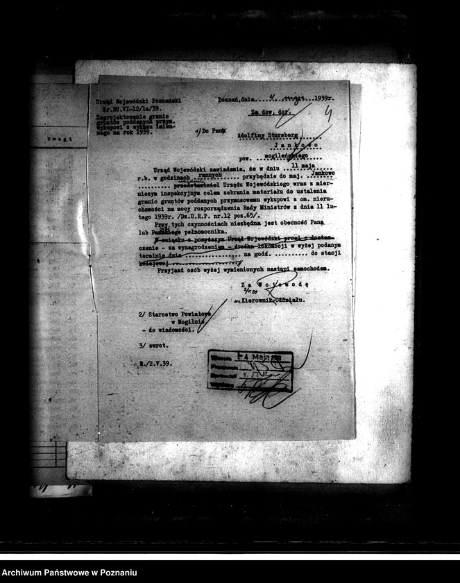 Obraz 8 z jednostki "Majątek Jankowo powiatu mogileńskiego przymusowy wykup"