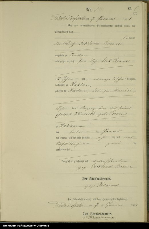 image.from.unit.number "Sterbe-Neben-Register Nr 1 - 84"