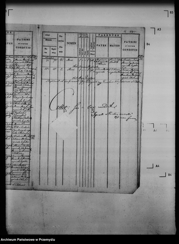 Obraz 18 z jednostki "[Kopie ksiąg metrykalnych parafii Jazów Nowy z filią Cetula (dekanat Jaworów)]"