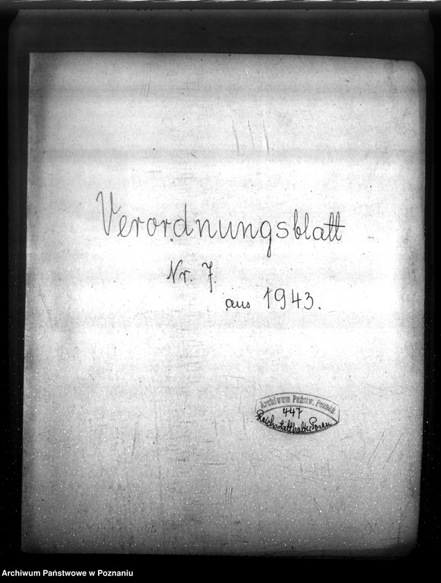 Obraz 4 z jednostki "Verordnungsblatt Nr. 7"