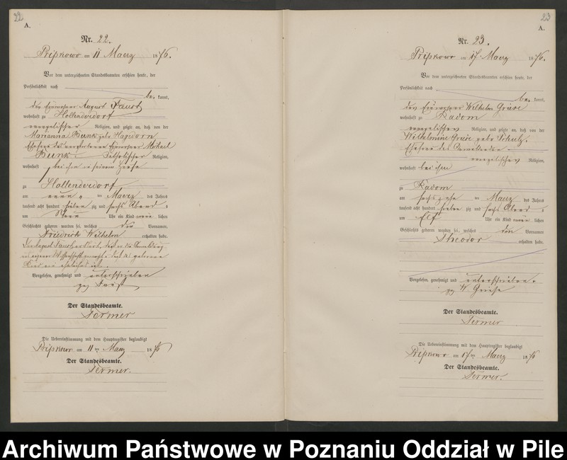 Obraz 14 z jednostki "Księga urodzeń"