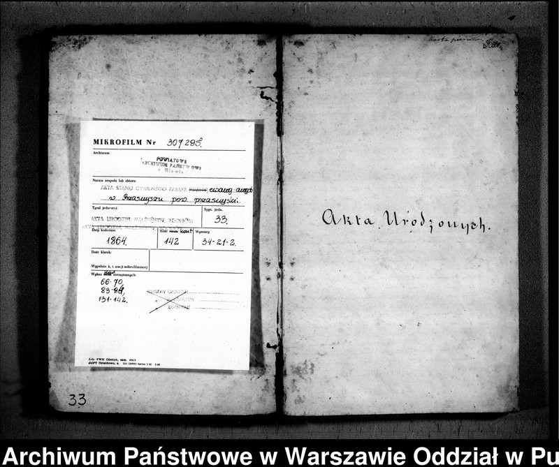 image.from.unit.number "Akta urodzeń, małżeństw i zgonów"