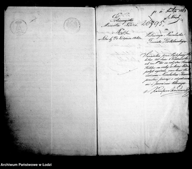 Obraz 8 z jednostki "Akta w przedmiocie paszportów"