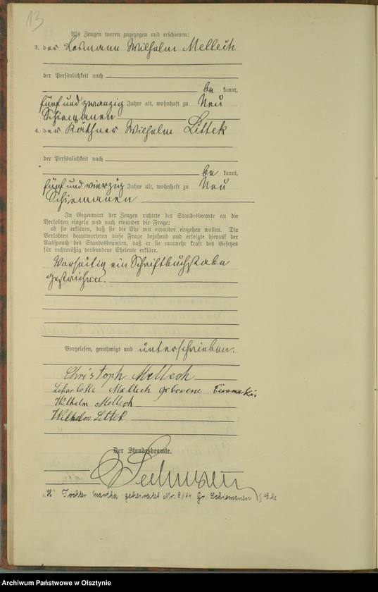 image.from.unit.number "Heiraths-Haupt-Register Nr 1 - 13"