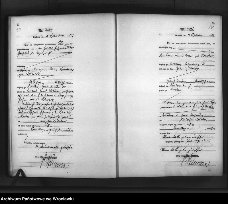 image.from.unit.number "Sterbe-Haupt-Register Breslau I 1880 Band 11"