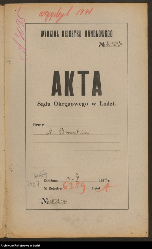 Obraz 2 z jednostki "M.Bernsztein- sprzedaż manufaktury, firanek i koronek"