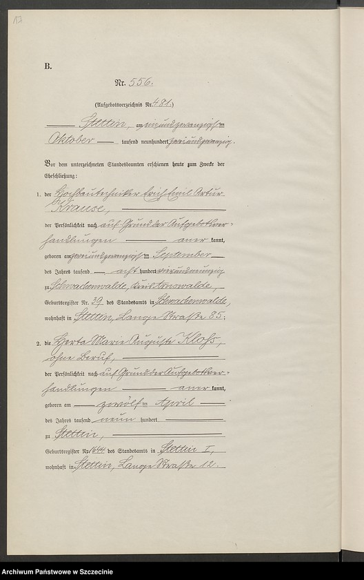 image.from.unit.number "Heiratsregister"