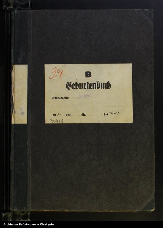 image.from.unit.number "Geburtenbuch Nr 22 - 35,1 - 44,1 - 38 i 1 - 33"