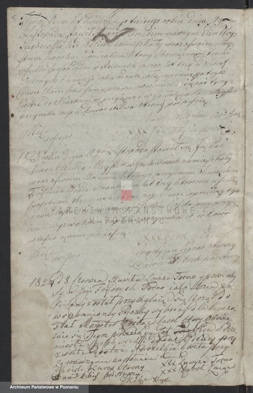 image.from.unit.number "Księga zgromadzenia kunsztu młynarskiego w mieście Władysławowie tycząca się zapisania uczniów ..."
