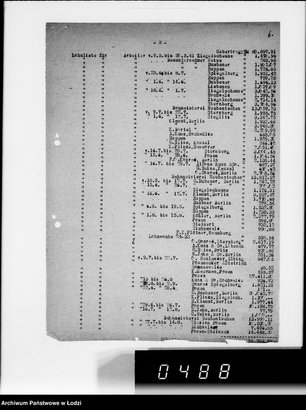Obraz 10 z jednostki "Jahresberichte [z działalności wydziałów G.V.za 1941r.]"