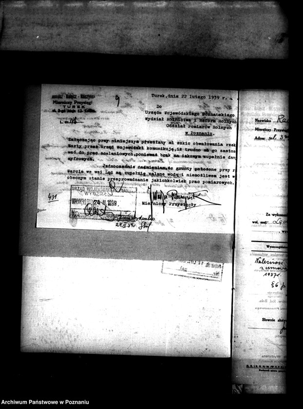 Obraz 12 z jednostki "Scalenie wsi Ląd powiatu konińskiego"