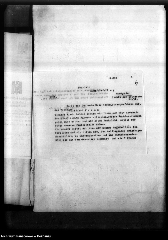 Obraz 8 z jednostki "Vermisste Alfred Kranz - Warschau (Warszawa)"