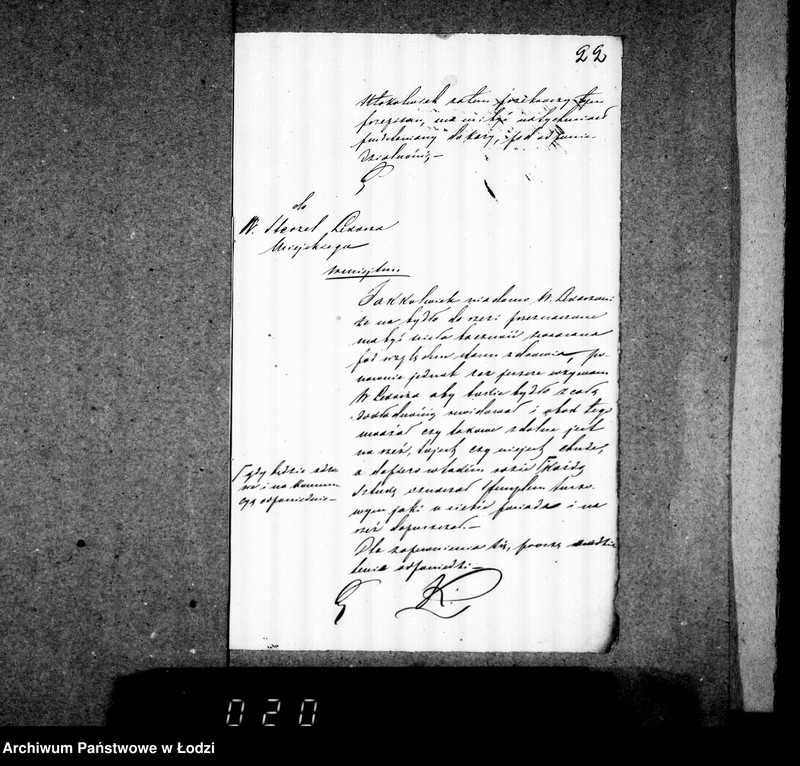 Obraz 20 z jednostki "Akta w przedmiocie piekarzy i rzeźników"