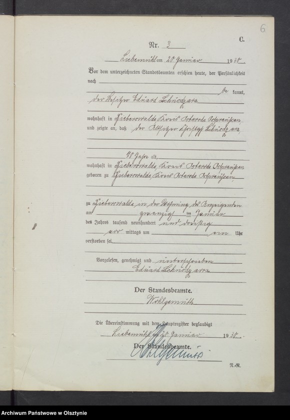 image.from.unit.number "Sterbe-Neben-Register Nr 1 - 35"