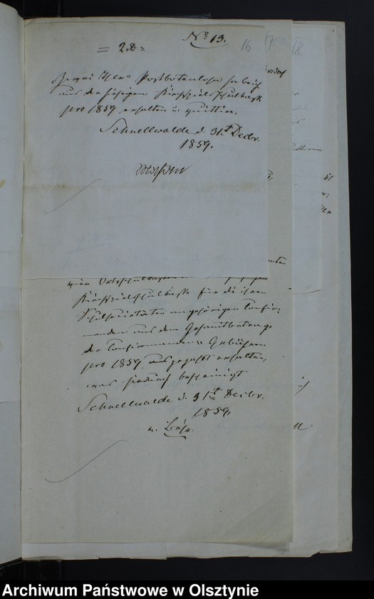 image.from.unit.number "Ausgabe Beläge der Kirchspiels Schulkasse"