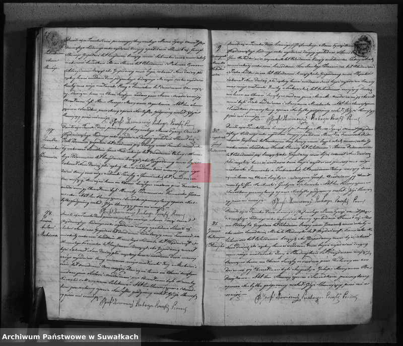 image.from.unit.number "Księga Duplikat urodzonych, zaślubionych i umarłych parafii katolickiej Puńsk na rok 1857"