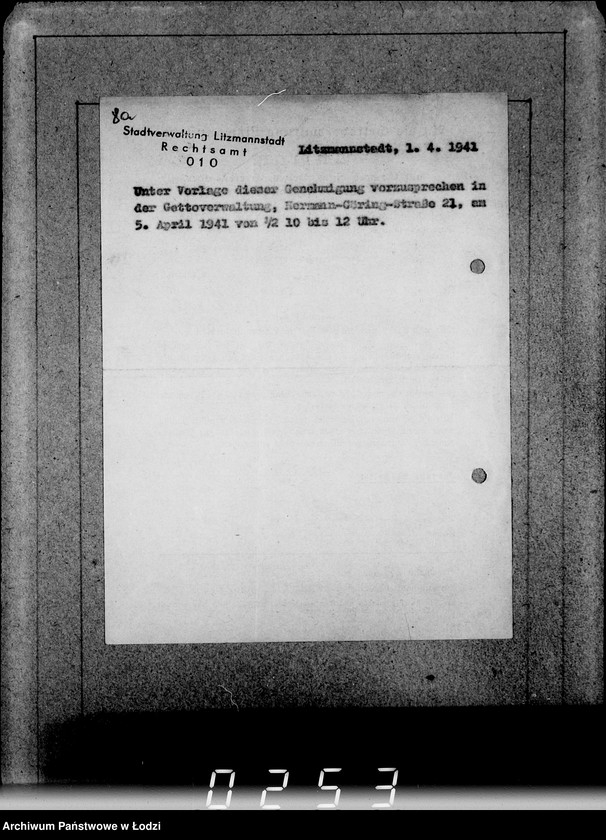 Obraz 19 z jednostki "Kasse u.Erledigte Anträge"