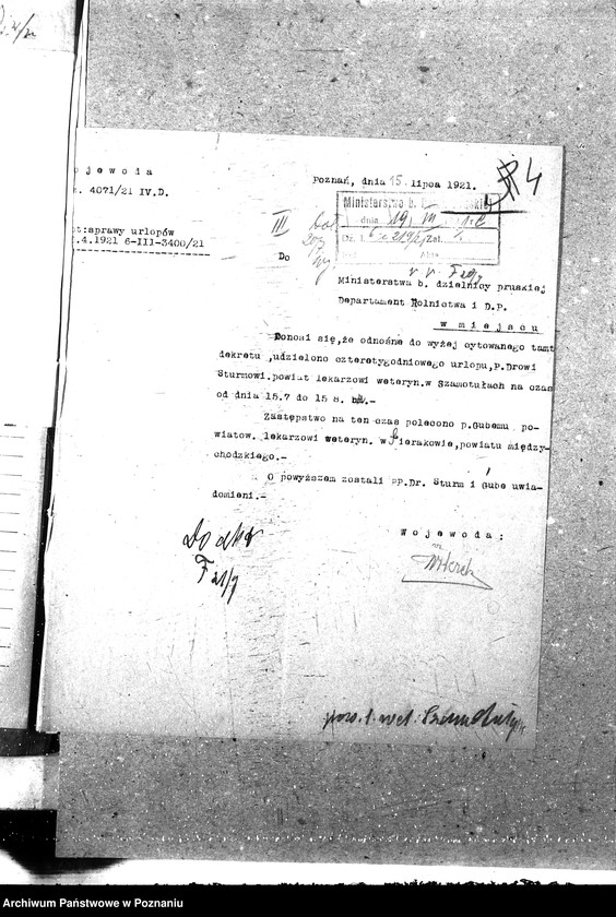 Obraz 8 z jednostki "Pow. lekarz Weterynaryjny Szamotuły"