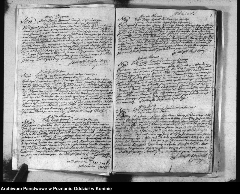 Obraz 6 z jednostki "Księga urodzeń, małżeństw i zgonów"