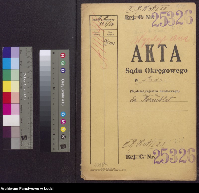 Obraz 2 z jednostki "Samuel Icchok Rozenblat- wyrób i sprzedaż manufaktury półwełnianej"