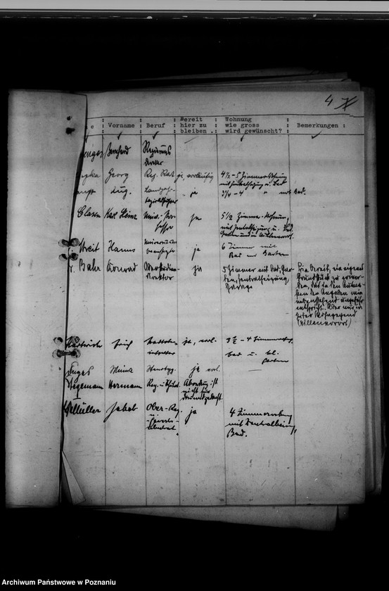 Obraz 8 z jednostki "Wohnungsfürsorge für Deutsche in Posen. Rundfunksempfanganlagen"